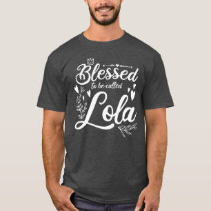 T-shirt Blessedo s'appelle Lola Filipino grand-mère