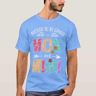 T-shirt Blessedo Soyez Appelée Maman et Mimi Grand-mère Dr