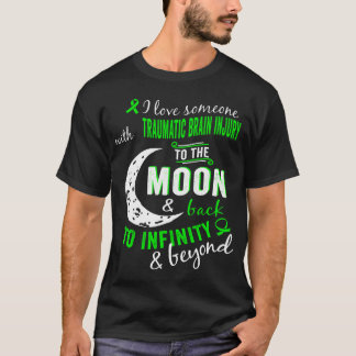 T-shirt Blessure cérébrale traumatique À La Lune Retour À