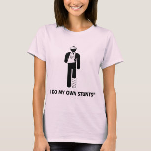 T-shirt Blessure mes propres cascades