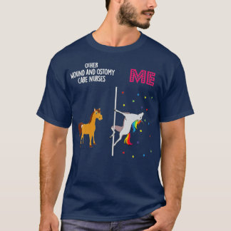 T-shirt Blessure Ostomie Soins Infirmière Unicorne Autres 