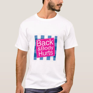 T-shirt Blessures au dos et au corps