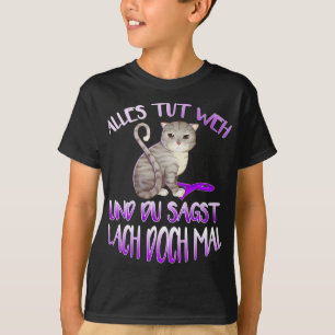 T-shirt Blessures Et Vous Dites Rire Famille Fibromyalgie 