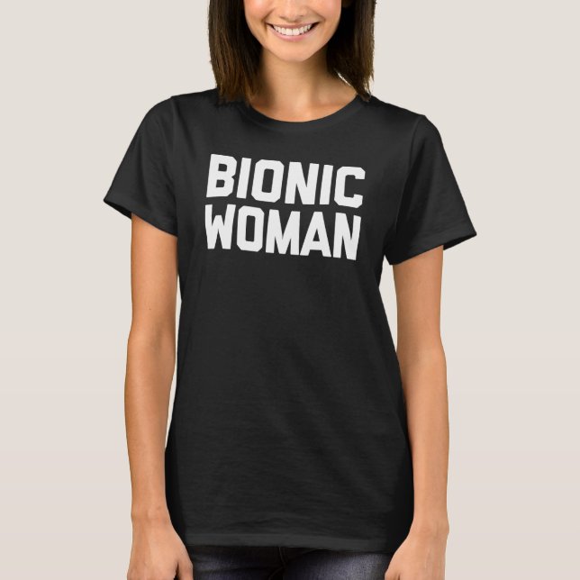 T-shirt Blessures mignonnes de la femme bionique Hip Leg A (Devant)