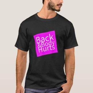 T-shirt Blessures sur le dos