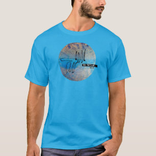 T-shirt bleu