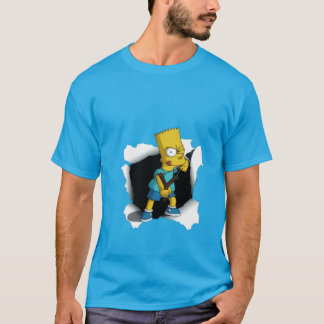 T-shirt bleu