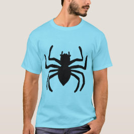 T-shirt Bleu araignée