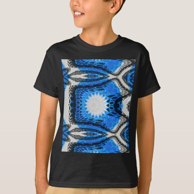 T-shirt Bleu atomique (Devant)
