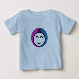 T-shirt bleu bébé (0-24M)