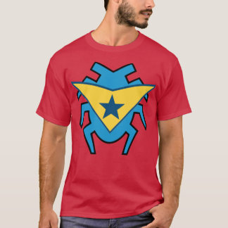 T-shirt Bleu Beetle et Booster Gold