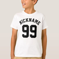 Bleu blanc et noir enfants | Sports Jersey Design