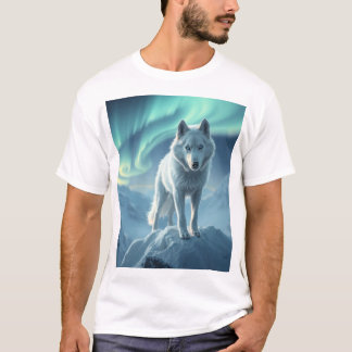 T-shirt bleu bleu yeux