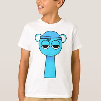 T-shirt Bleu Ciel de Sprunki