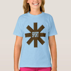 T-shirt bleu ciel SOLEIL CHOCOLAT
