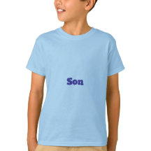 T-shirt bleu clair Son