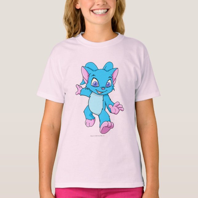 T-shirt Bleu d'Acara (Devant)