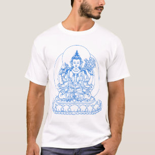 T-shirt Bleu de Chenrezig