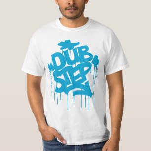 T-shirt Bleu de ciel de Dubstep FatCap