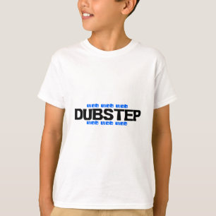 T-shirt Bleu de Dubstep Wob Wob