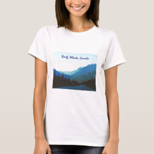 T-shirt Bleu de jaspe de Banff