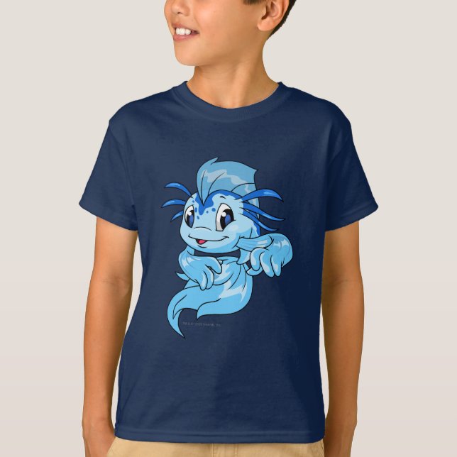 T-shirt Bleu de Koi (Devant)
