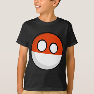 T-shirt Bleu de la balle de la campagne