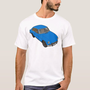 T-shirt bleu de mgb
