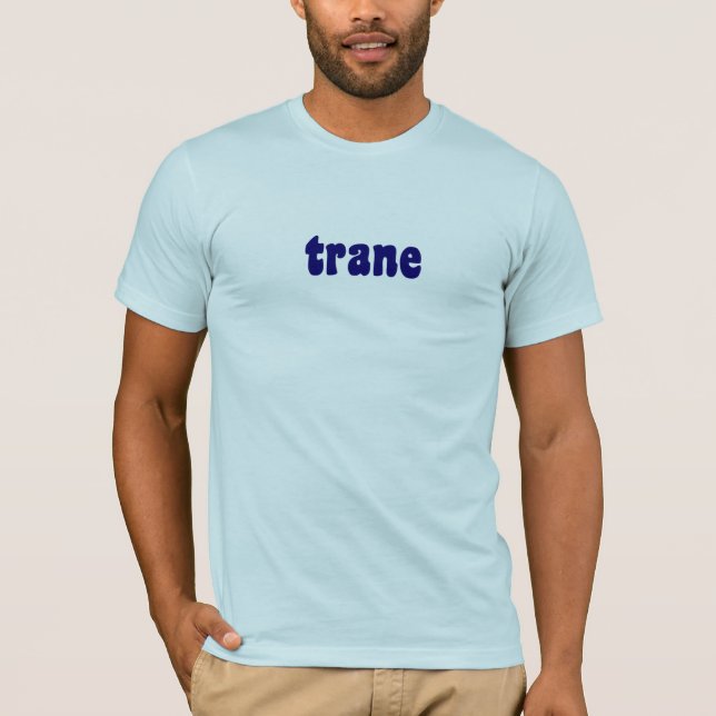T-shirt Bleu de Trane (Devant)
