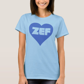 T-SHIRT BLEU DE ZEF