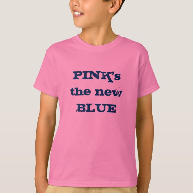 T-shirt BLEU du ROSE le nouveau (Devant)
