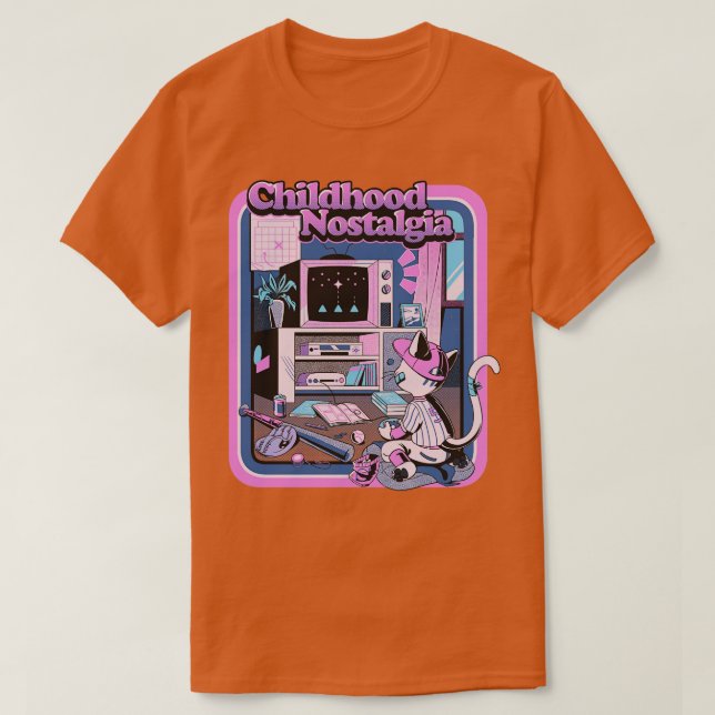 T-shirt Bleu Enfance par Tobe Fonseca (Design devant)