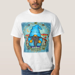 T-shirt bleu Gnome