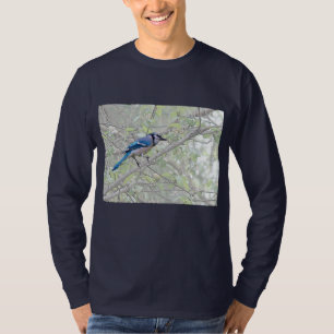 T-shirt Bleu Jay Songbird