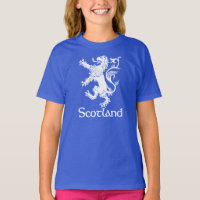 Bleu marine effréné écossais de lion