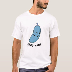 T-shirt Bleu nana Funny Banana Pun
