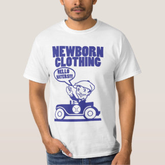 T-shirt bleu newborn2