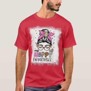 T-shirt Bleu One Hoppy Franchisee Bunny Jour de Pâques 