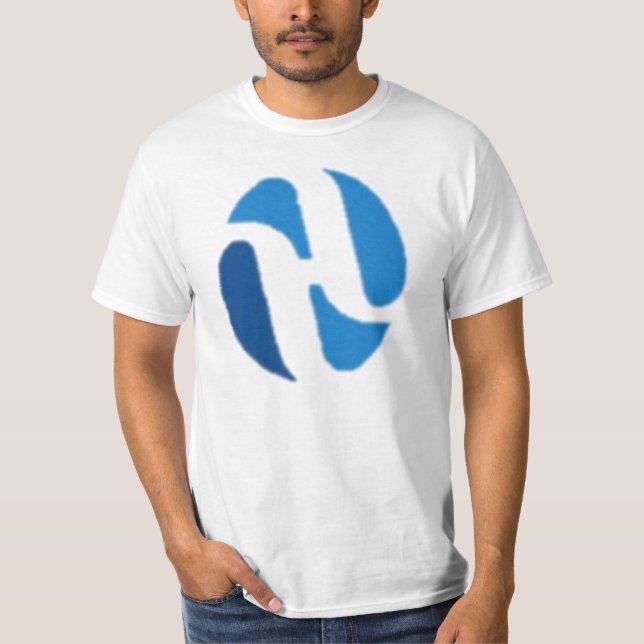 T-shirt Bleu original (Devant)