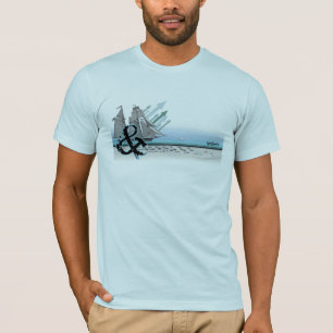 T-shirt "Bleu" par Nick