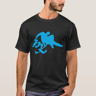T-shirt Bleu paresseux du PK