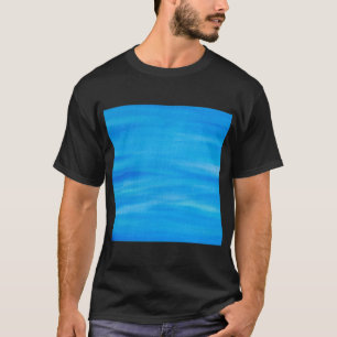 T-shirt Bleu profond île calme de WightLong