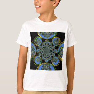 T-shirt Bleu vintage