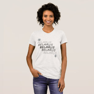 T-shirt Bleuet National Biélorusse