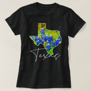 T-shirt Bleuets du Texas, État du Texas, Beaux-Arts