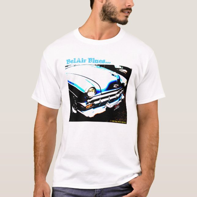 T-SHIRT BLEUS '53 DE BEL AIR (Devant)