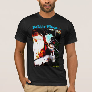 T-shirt BLEUS '56 de BEL AIR (noir seulement)