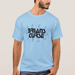T-shirt Bleus de malédiction de Brians