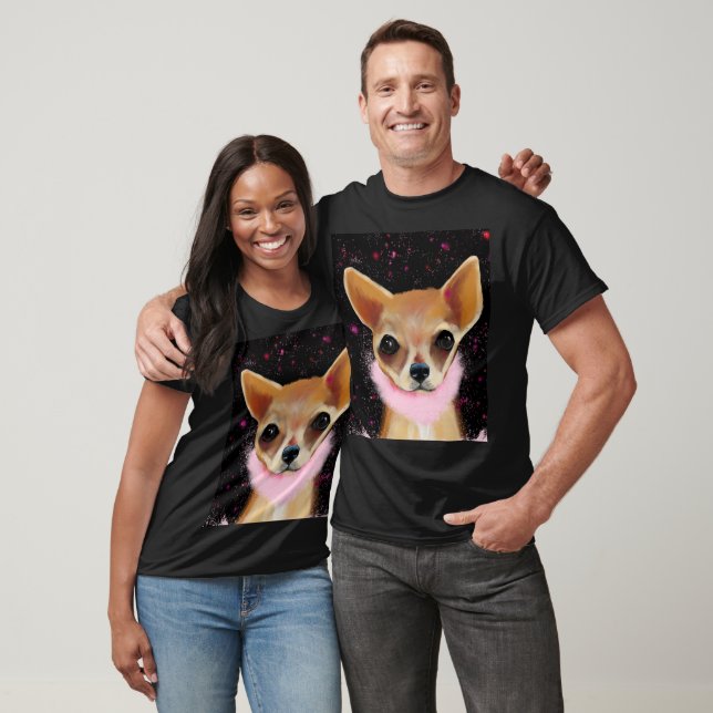 T-shirt Bling Chihuahua (Unisexe)