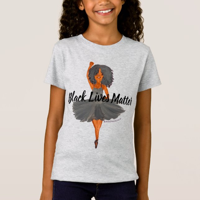 T-shirt BLM Black Ballerina (Devant)